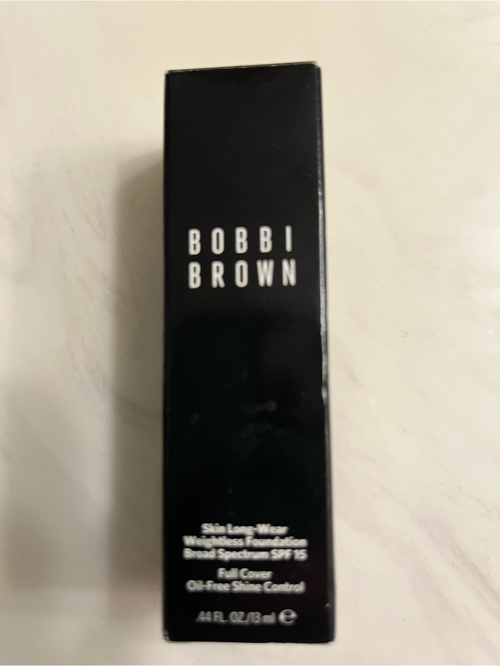 Bobbi Brown Skin long wear weighless Foundation SPF 15 W-086 Warm Almond